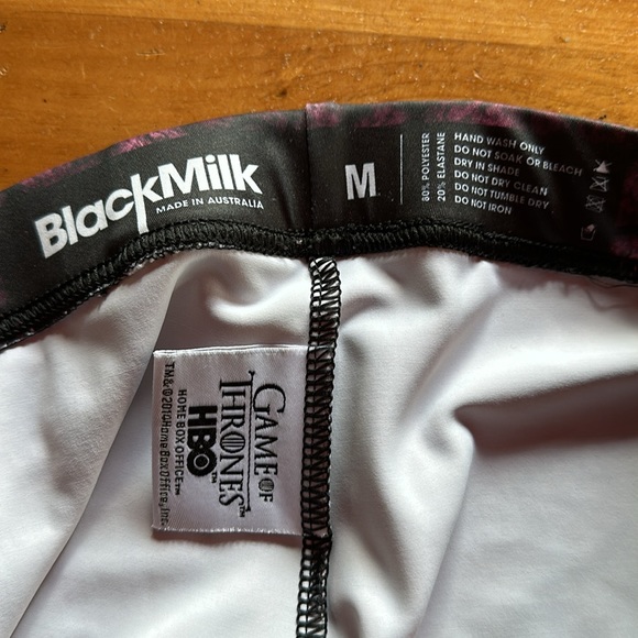 Blackmilk Drogon Dragon HWMF Leggings M Game of Thrones - Picture 2 of 7